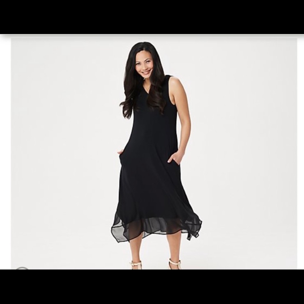 LOGO by Lori Goldstein Knit Dress